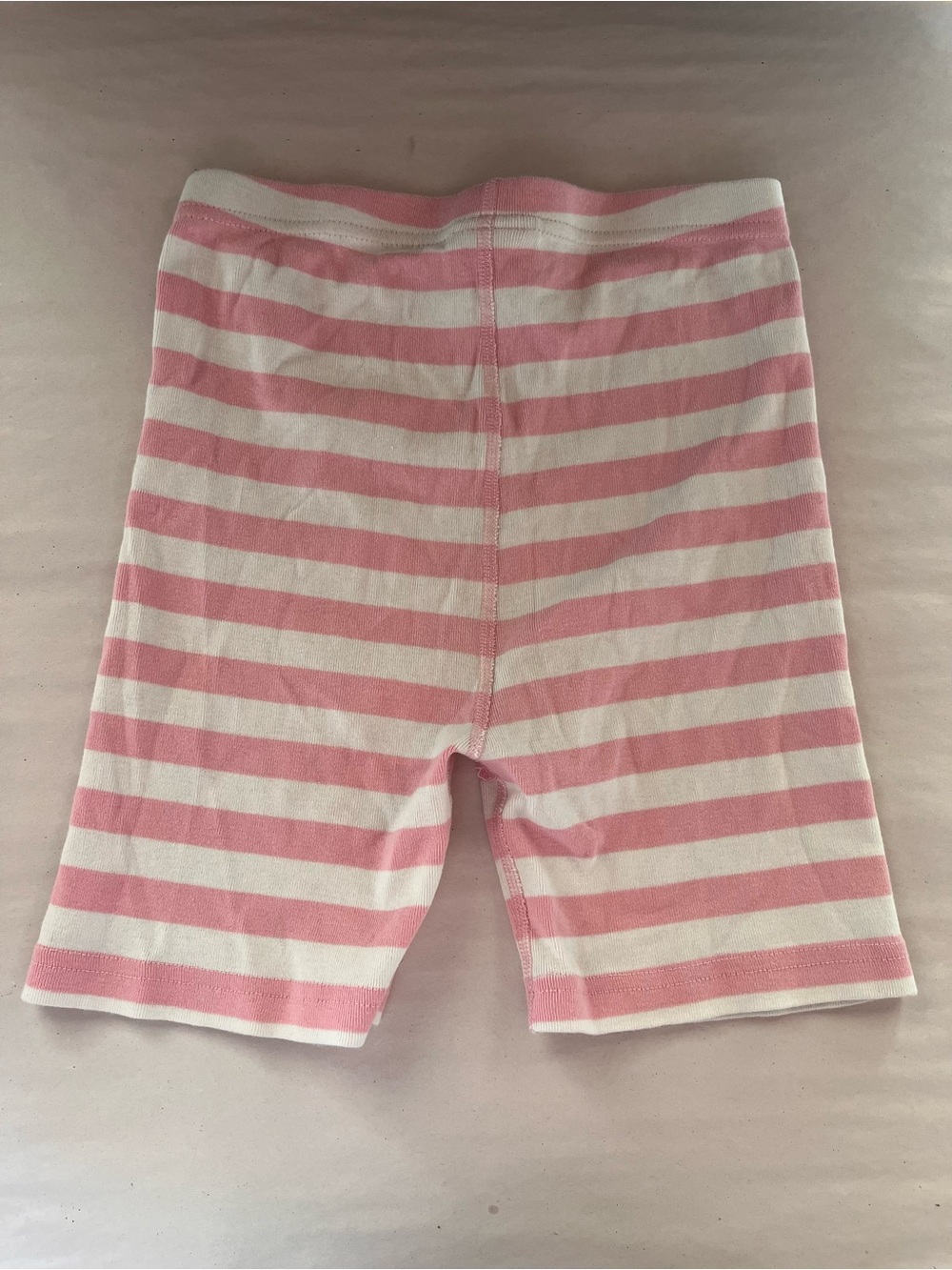 Hanna Andersson Lot of 2 Organic Cotton Striped Pajama Shorts 12 - Picture 4 of 8
